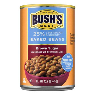 Bush's Baked Fazulky Brown Sugar Hickory 454g                