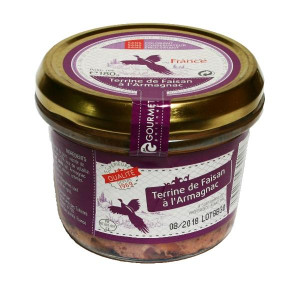 Cuisiné en France Bažantia terina s Armagnacom 180 g