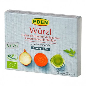 Wurzl Bujón zeleninový-kocky 66g BIO EDEN 