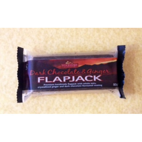 Wholebake Flapjack zázvor/čokoláda 80g