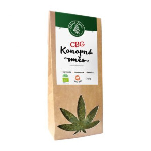 Zelená země konopná zmes CBD 30g