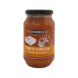 Kyknos Grecka paradajkova omačka s fetou 420g 