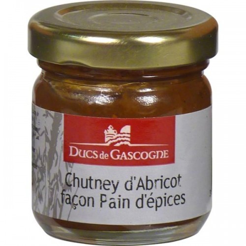 Ducs de Gascogne Chutney marhuľa perníkové korenie 40 g  
