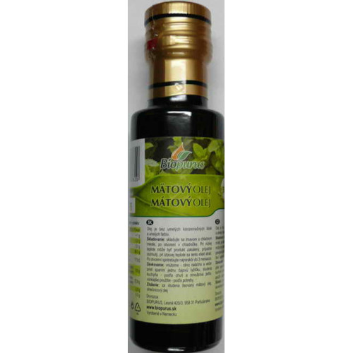 Biopurus Mätový olej Bio 100ml