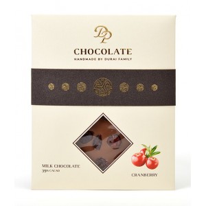 DP Chocolate Mliečna čokoláda & Brusnice 70g
