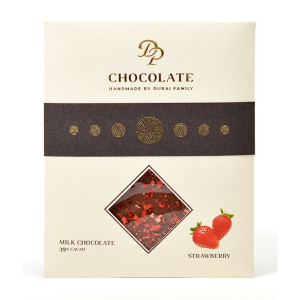 DP Chocolate Mliečna čokoláda & Jahody 70g