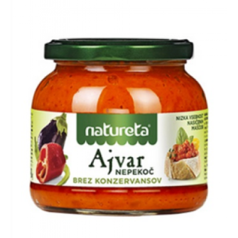 Natureta Ajvar jemne pálivý 290 g