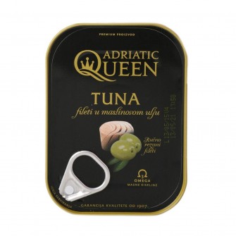 Adriatic Queen Tuniakové filety v olivovom oleji 105g