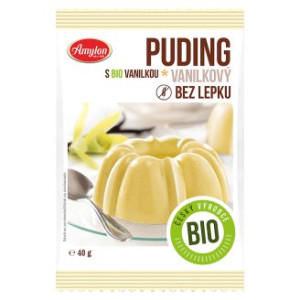 Amylon Puding  bez lepku vanilkový Bio 40g